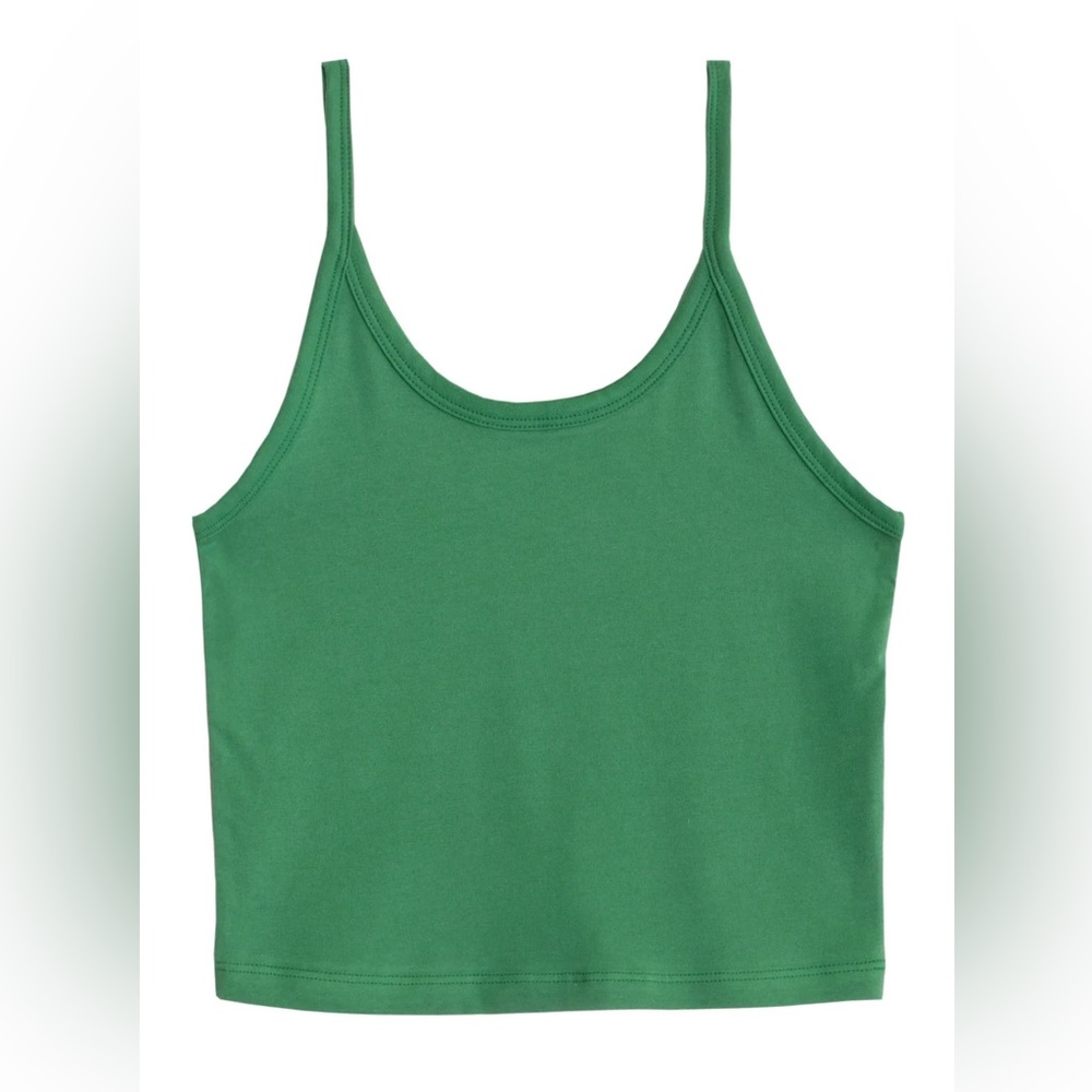 ARQ Shop S Crop Tank Verdant Green